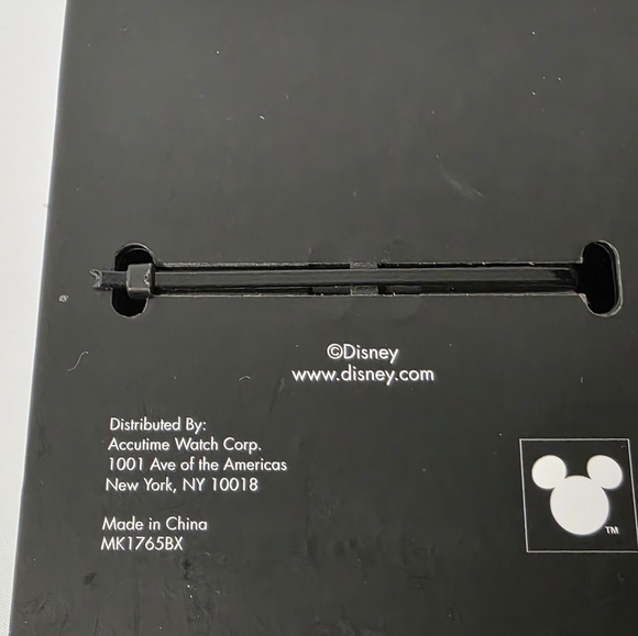 Disney Accutime Mickey Mouse Crystal Embellished Silvertone Link Bracelet Watch main image 8